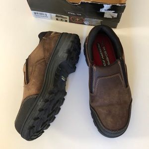 NWB☀️Skechers Steel Toe Workshire Teays 76602